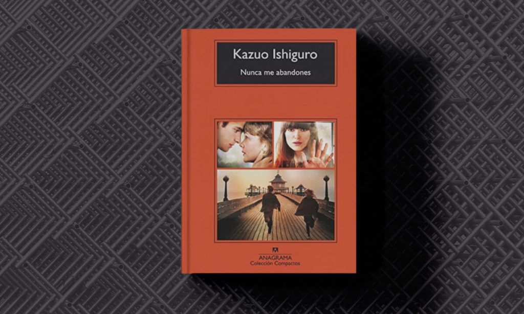 Portada Nunca me abandones de Kazuo Ishiguro - distopía sutil y emocional