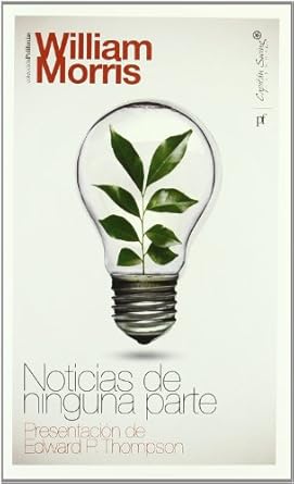 Portada del libro Noticias de Ninguna Parte de William Morris, utopía socialista del siglo XIX