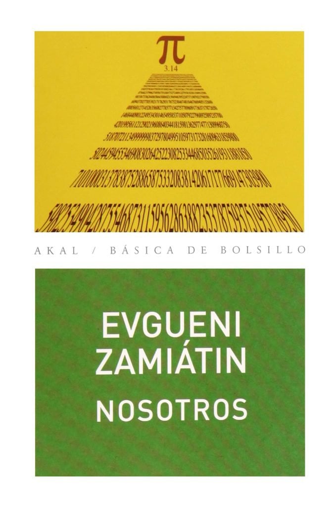 portada del libro nosotros de yvgueni zamiatin
