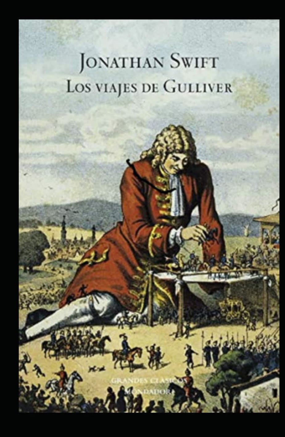  portada del libro los viajes de gulliver novela clásica de corte distópico escrita por Jonathan Swift