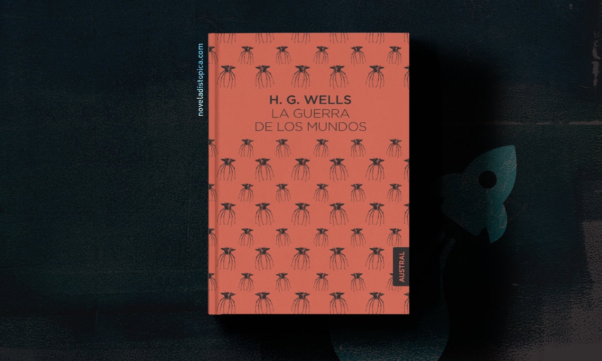 Portada del libro "La Guerra de los Mundos" de H.G. Wells.
