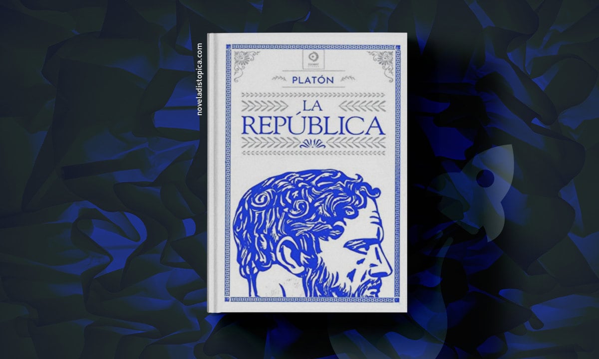 Imagen de la portada del libro "República" de Platón.
