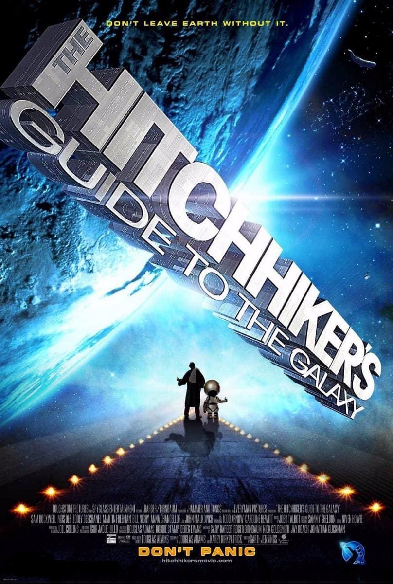 guia del autoestopista galactico película distópica