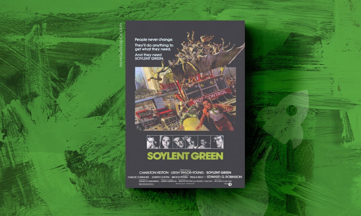 portada del libro de cuando el destino nos alcance soylent green