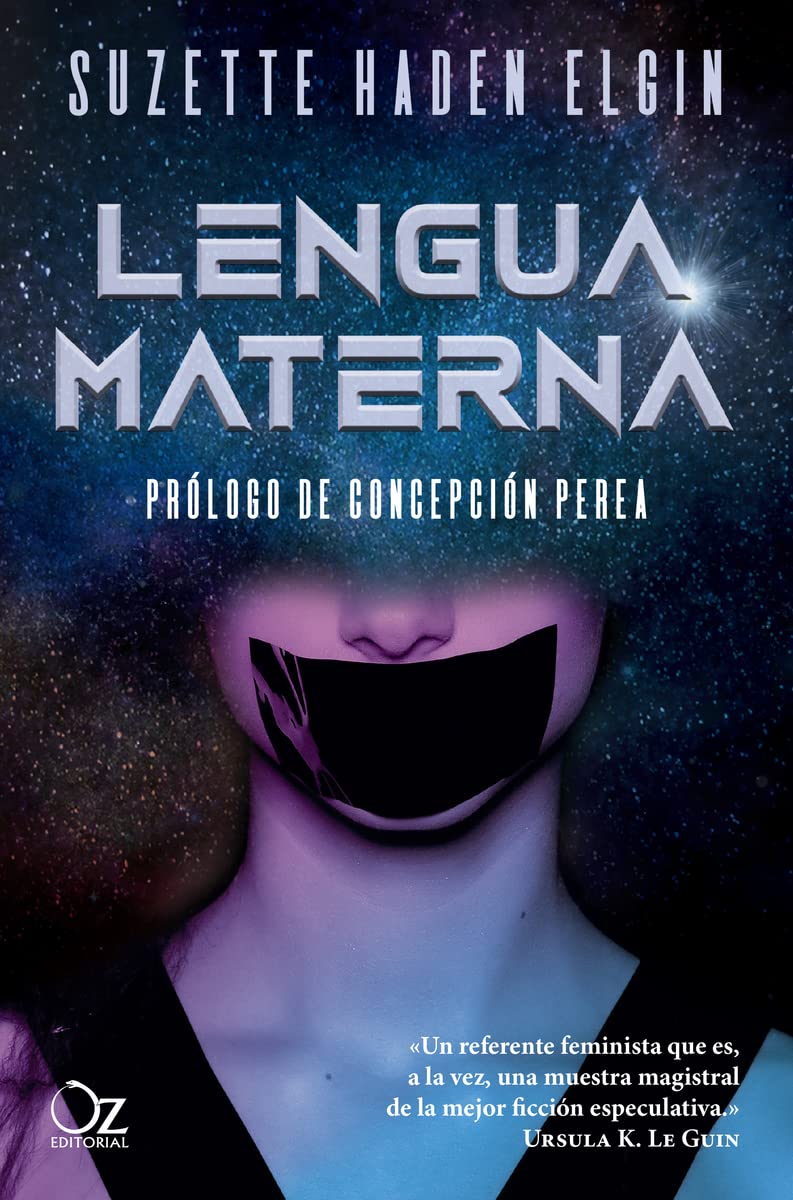 Portada de 'Lengua Materna' por Suzette Haden Elgin