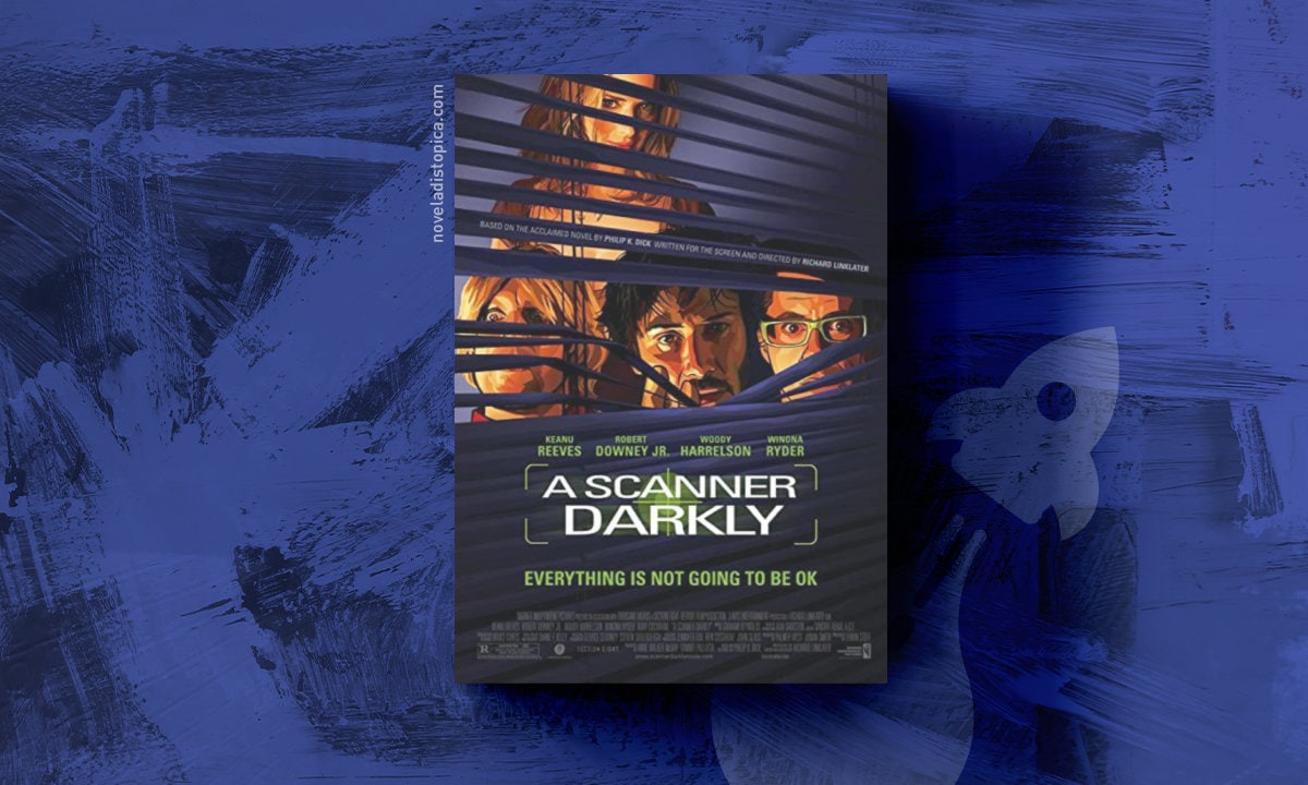 Portada de 'A Scanner Darkly', película dirigida por Richard Linklater.