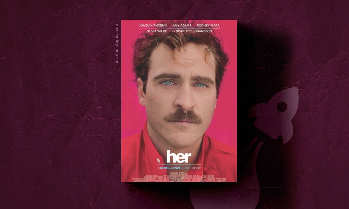 Portada de la película "Her" dirigida por Spike Jonze