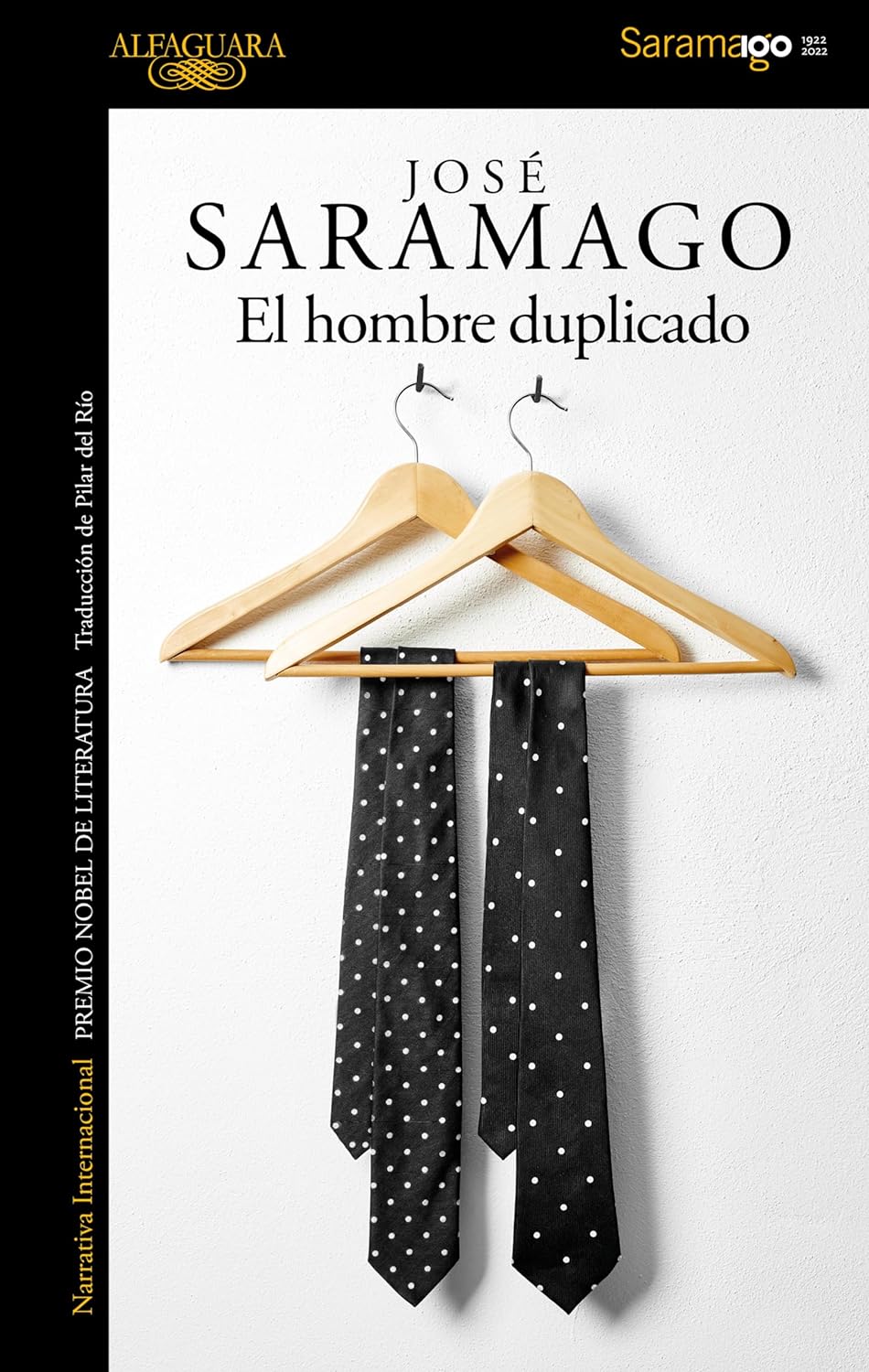 Portada del libro "El hombre duplicado" de José Saramago