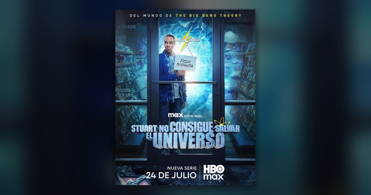 Cartel de Stuart no consigue salvar el universo, la comedia de HBO Max que viaja entre universos distópicos